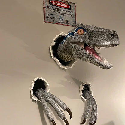 Easy To Mount 3D Wall Raptor