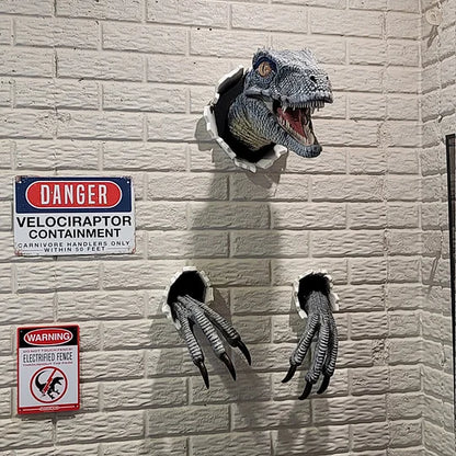 Easy To Mount 3D Wall Raptor