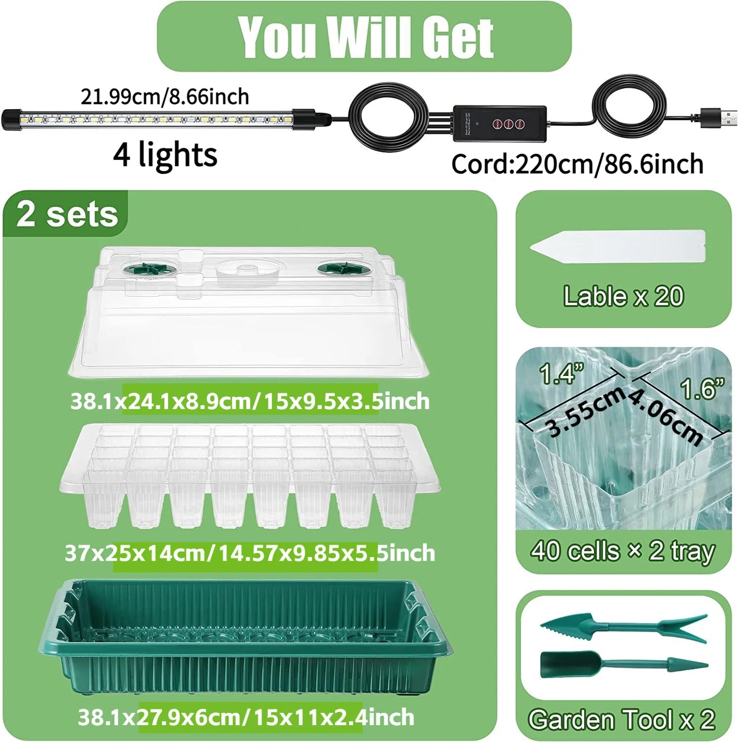 DIY At Home Seed Germination Kit