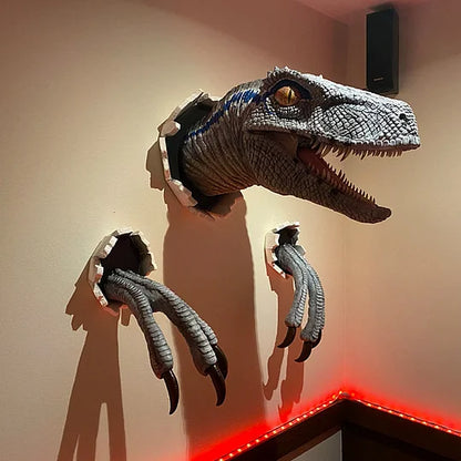 Easy To Mount 3D Wall Raptor